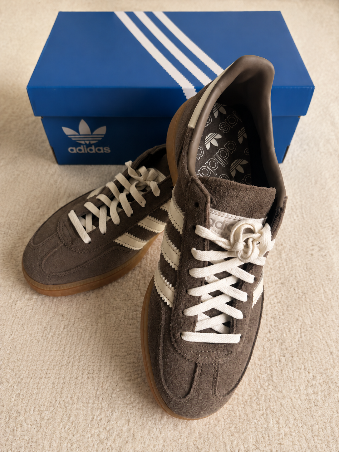 ADIDAS HANDBALL SPEZIAL CASTANHO / BRANCO