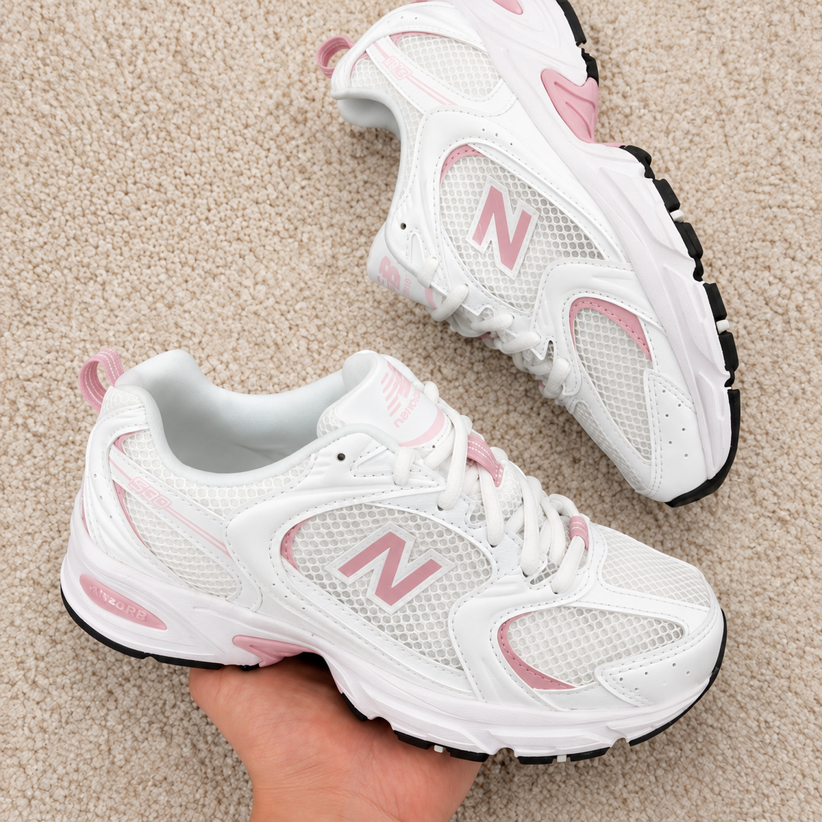 NEW BALANCE 530 BRANCO / ROSA