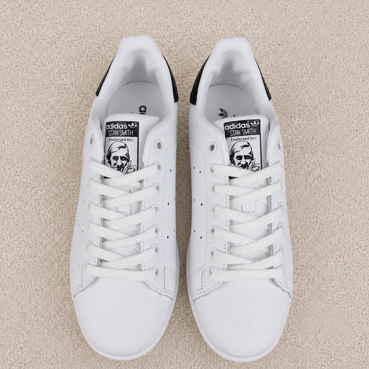 ADIDAS STAN SMITH BRANCO / PRETO