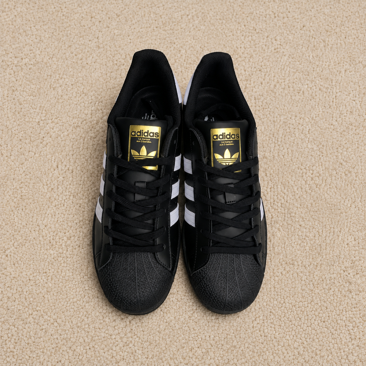 ADIDAS SUPERSTAR PRETO / BRANCO