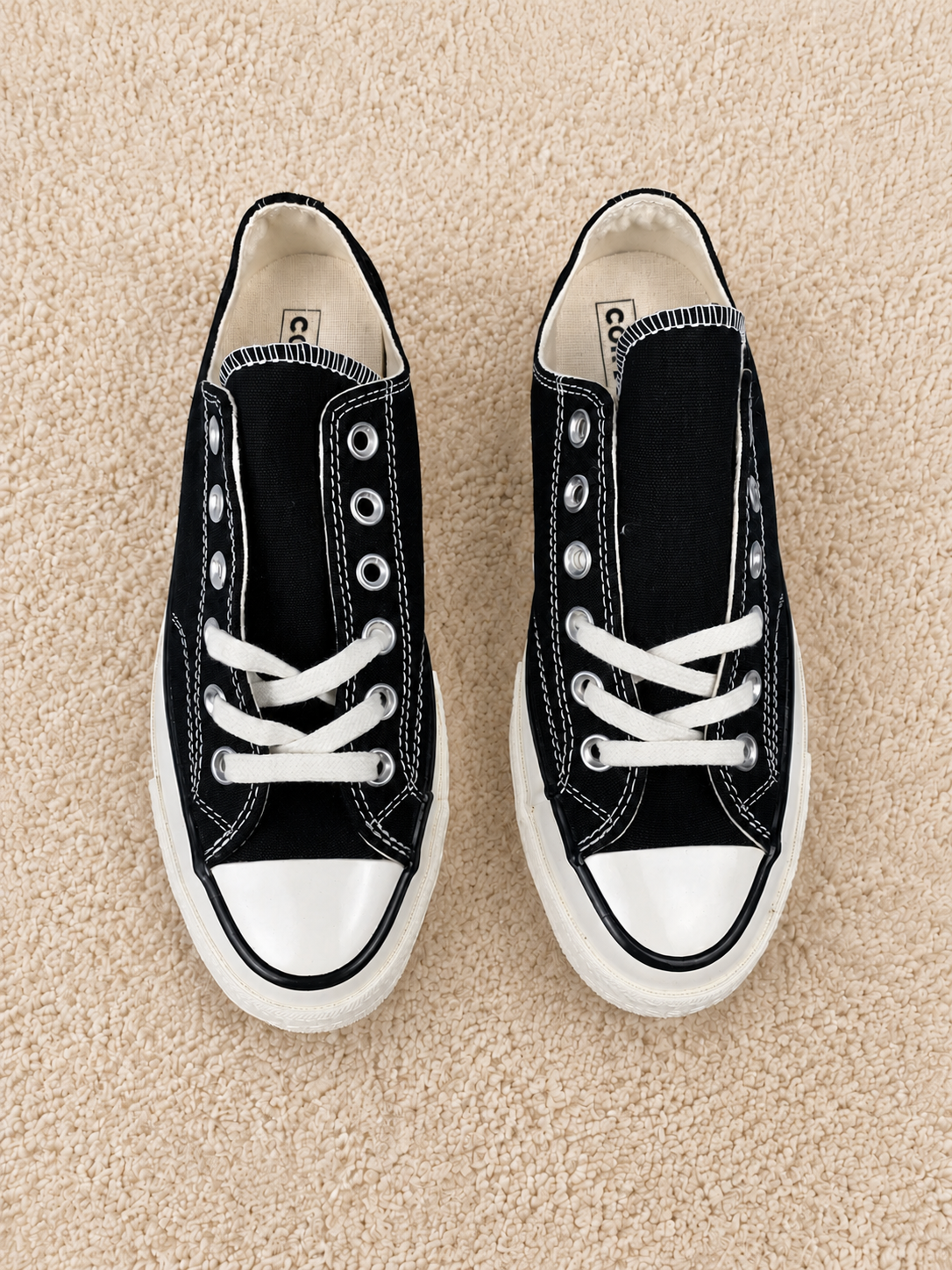 CONVERSE CHUCK TAYLOR ALL STAR LOW PRETO / BRANCO