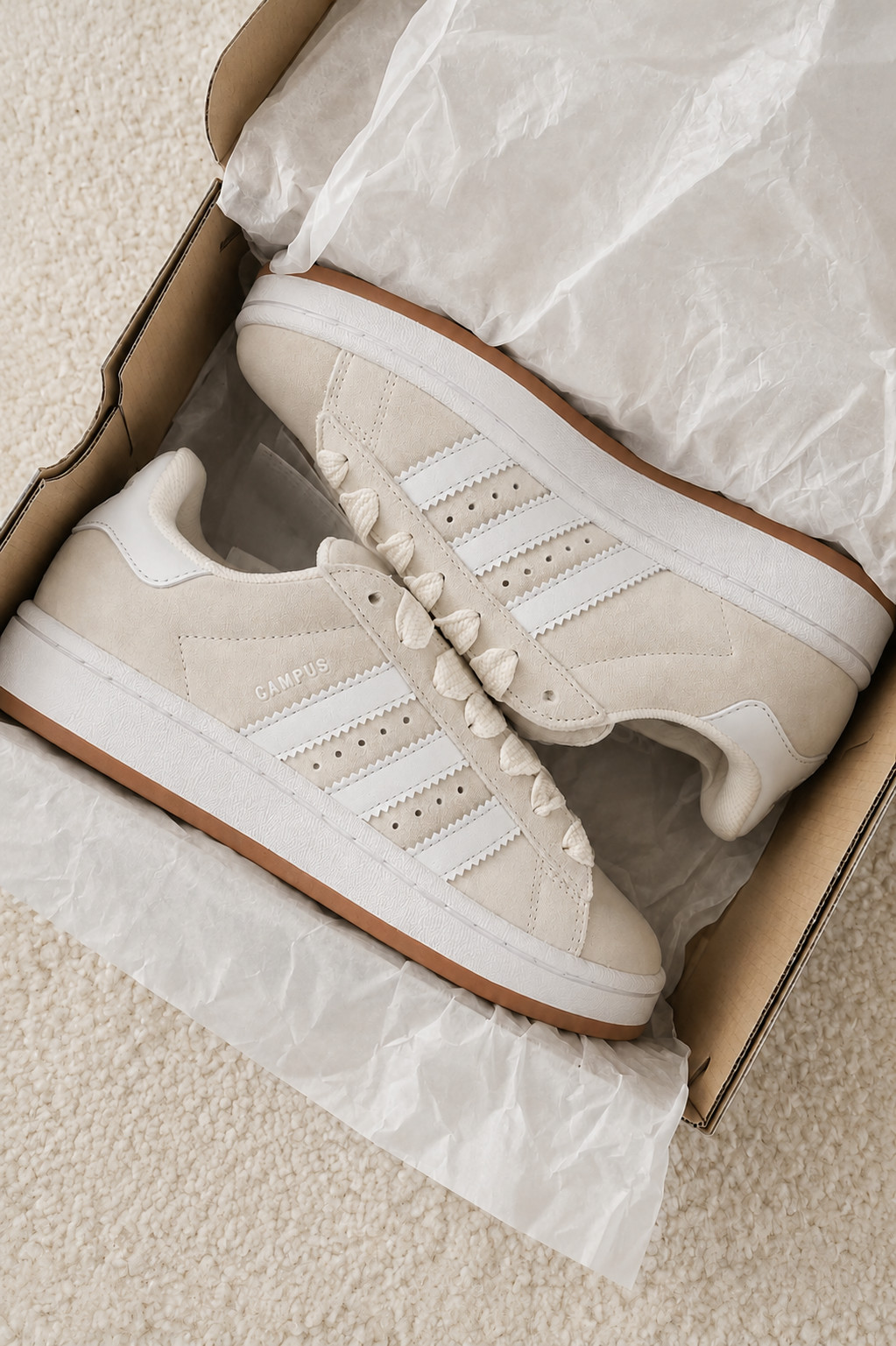 ADIDAS CAMPUS 00S BEGE / BRANCO