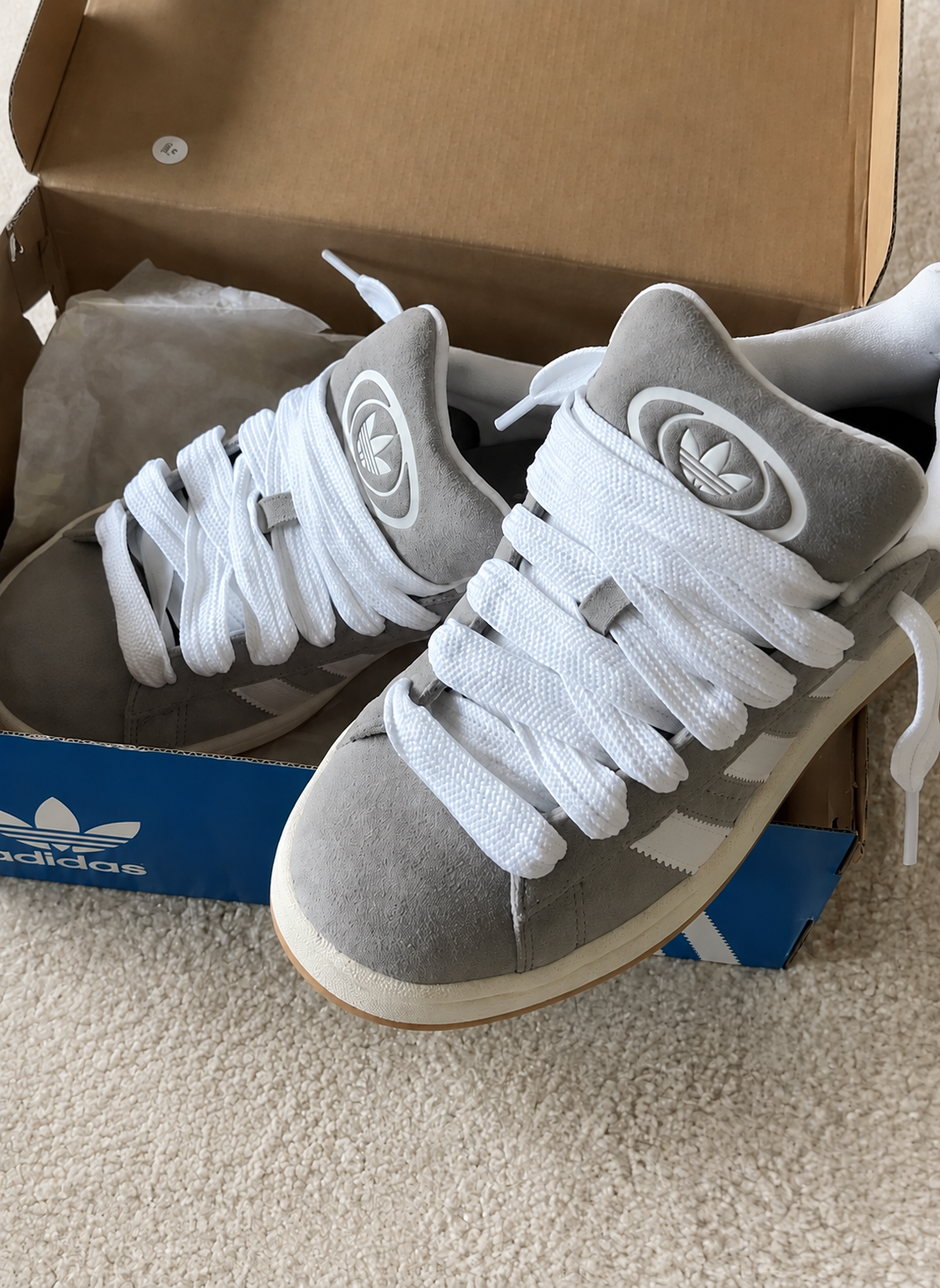 ADIDAS CAMPUS 00S CINZA / BRANCO