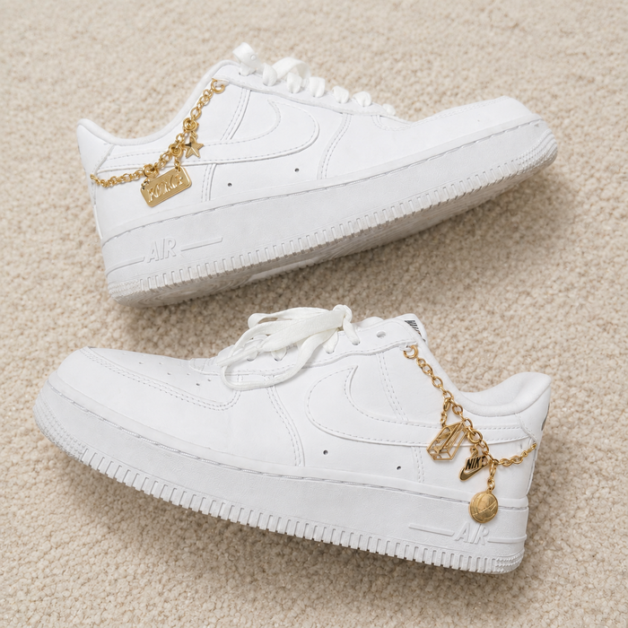 NIKE AIR FORCE 1 LOW BRANCO / CORRENTES