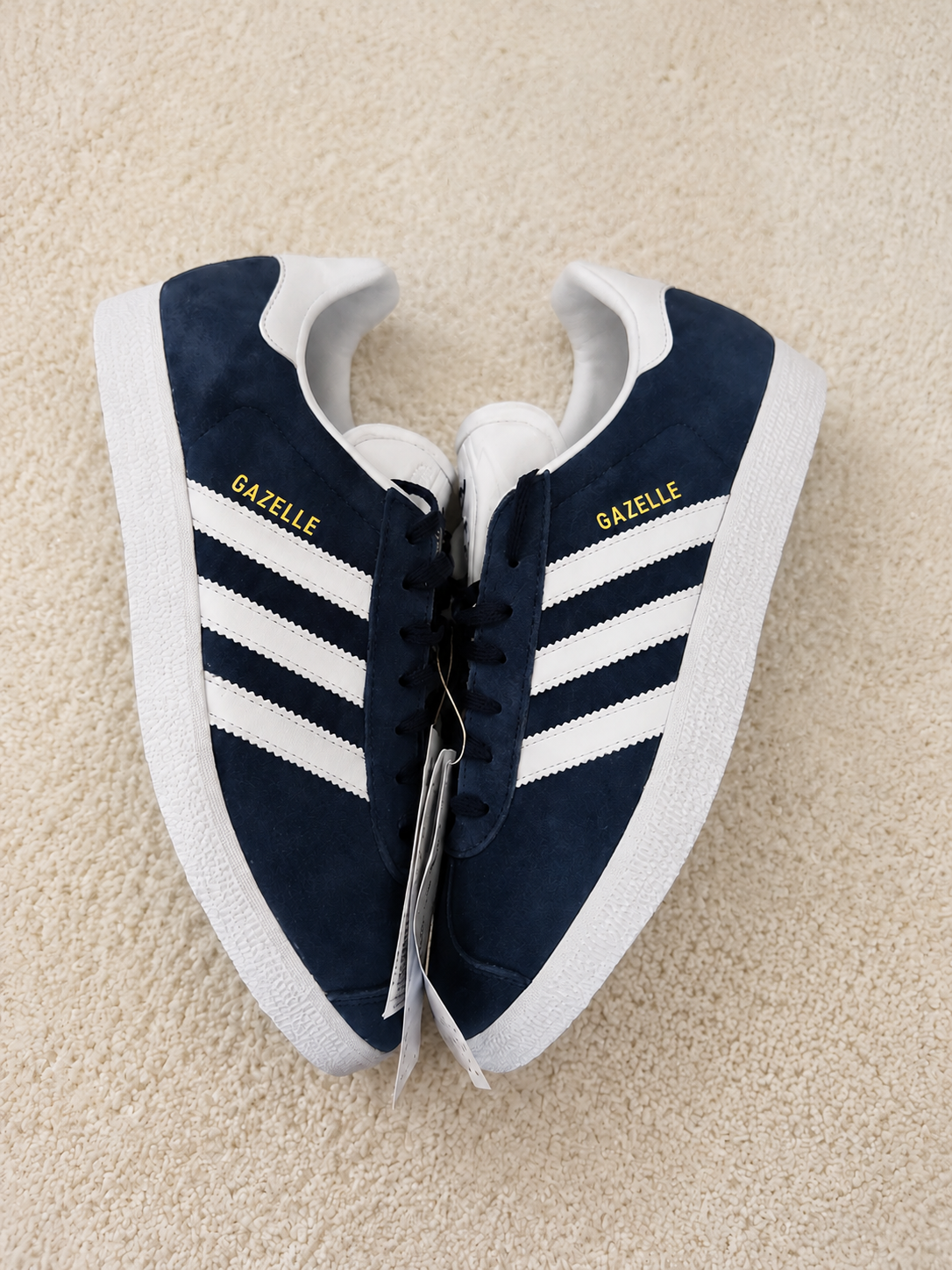 ADIDAS GAZELLE AZUL-MARINHO / BRANCO