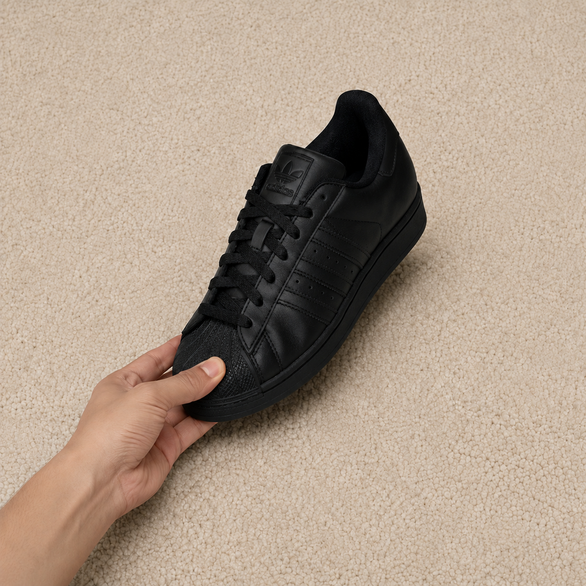 ADIDAS SUPERSTAR PRETO