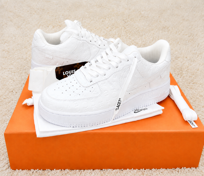 NIKE AIR FORCE 1 LOW LOUIS VUITTON BRANCO