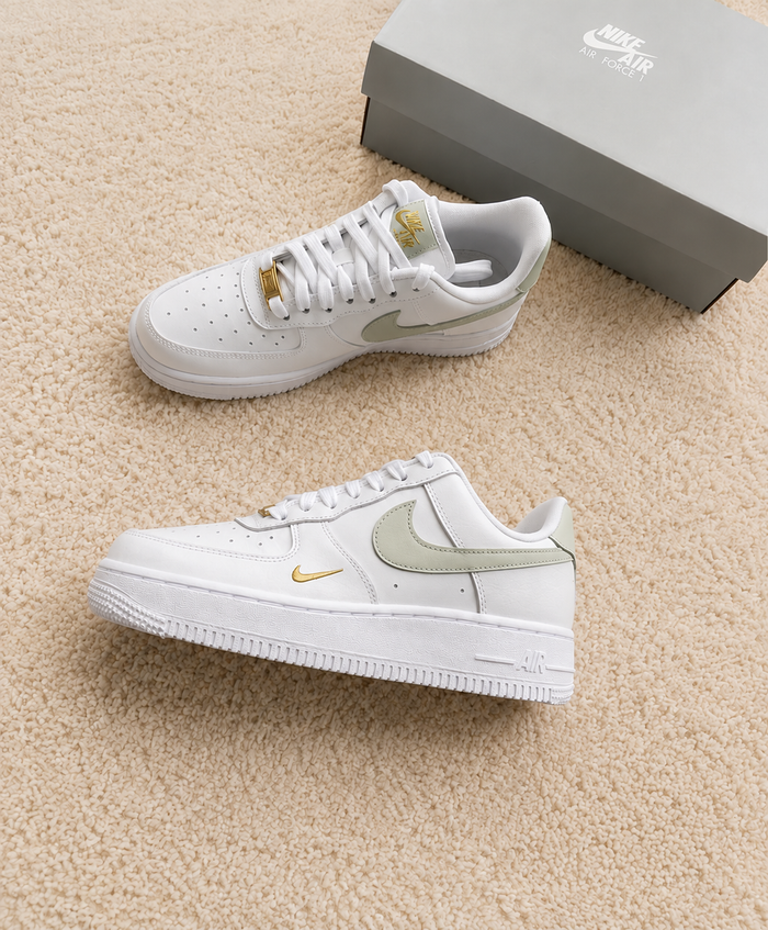 NIKE AIR FORCE 1 LOW BRANCO / CINZA