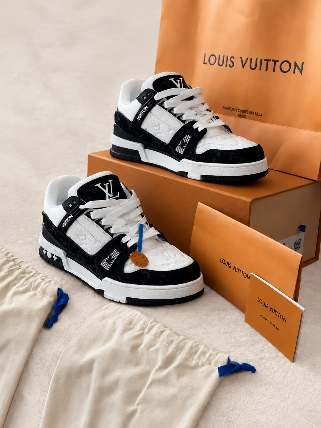 LOUIS VUITTON  TRAINER PRETO