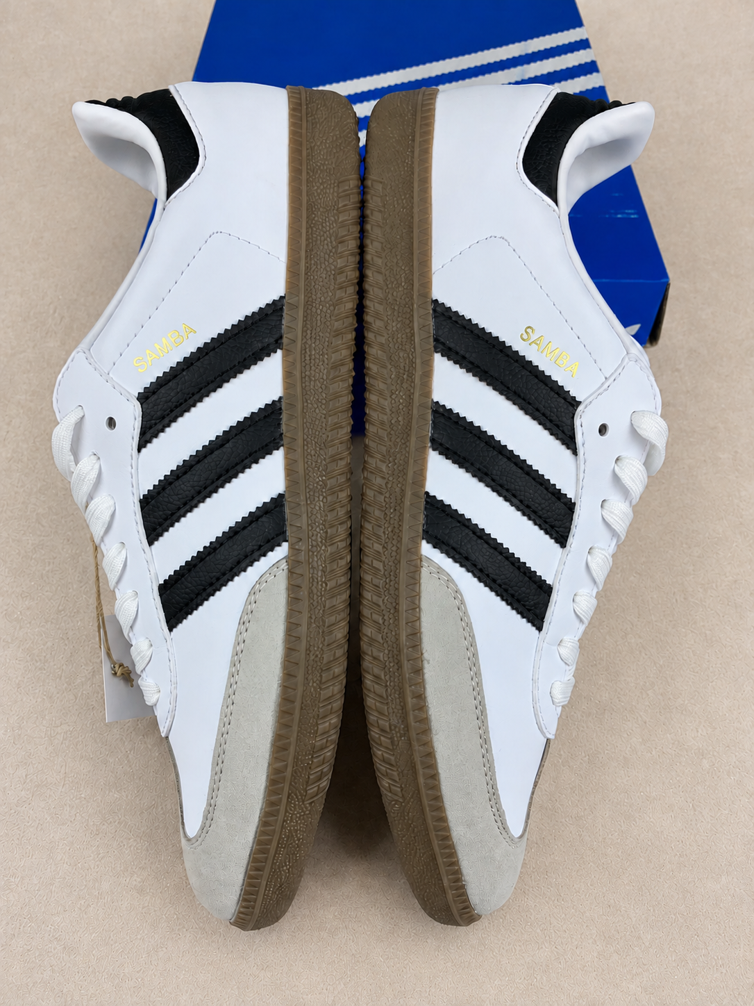 ADIDAS SAMBA BRANCO / PRETO