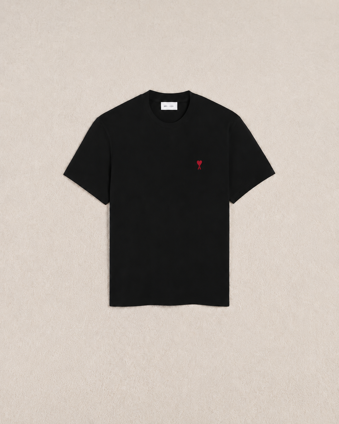 AMI T-SHIRT PRETA