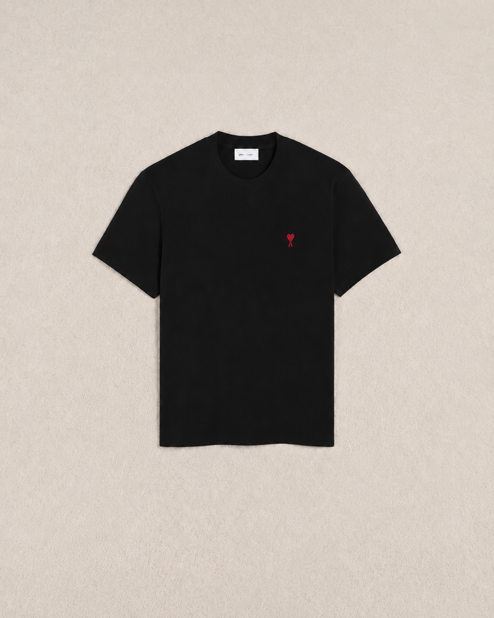 AMI T-SHIRT PRETA